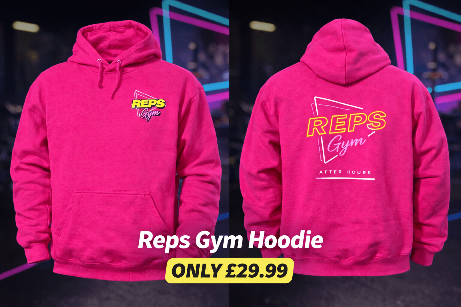 Reps Gym Hoodie