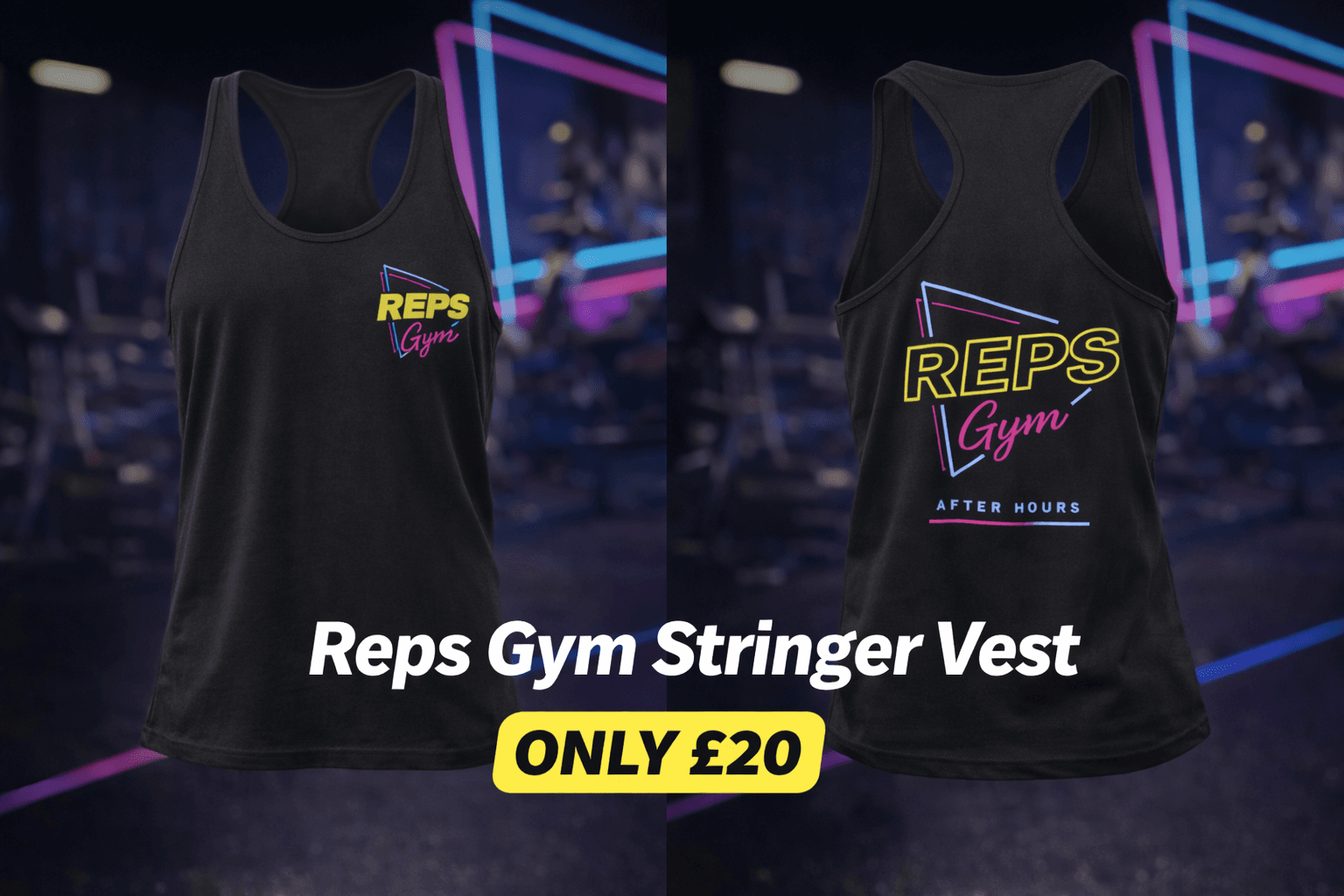 Reps Gym Stringer Vest